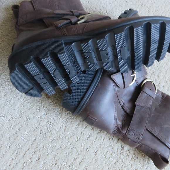 New Sorel Phoenix Moto Wedge 7 38 - Picture 4 of 4